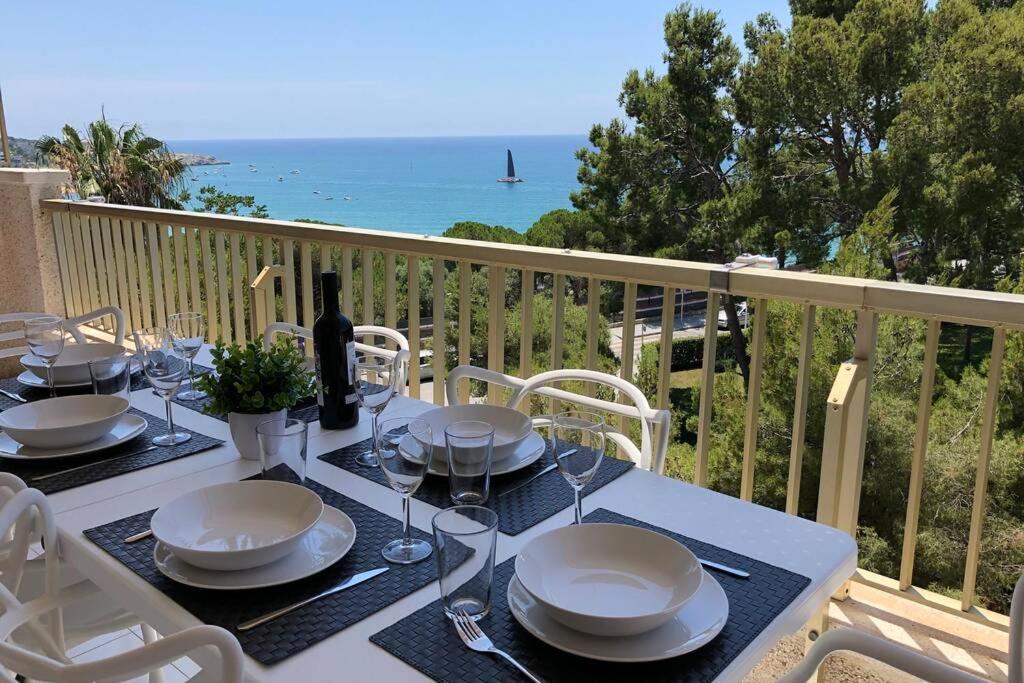 Sea View, Pool, Free Parking, Wifi, Port Aventura Appartement Salou Buitenkant foto